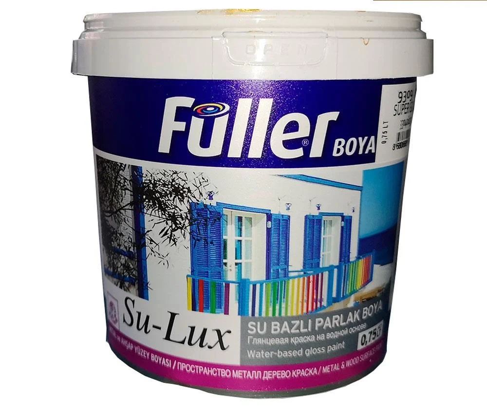 İthalat® Füller Sulux Siyah 0,75 Litre Su Bazlı Yağlı Boya İthalat® Füller Sulux Siyah 0,75 Litre Su Bazlı Yağlı Boya