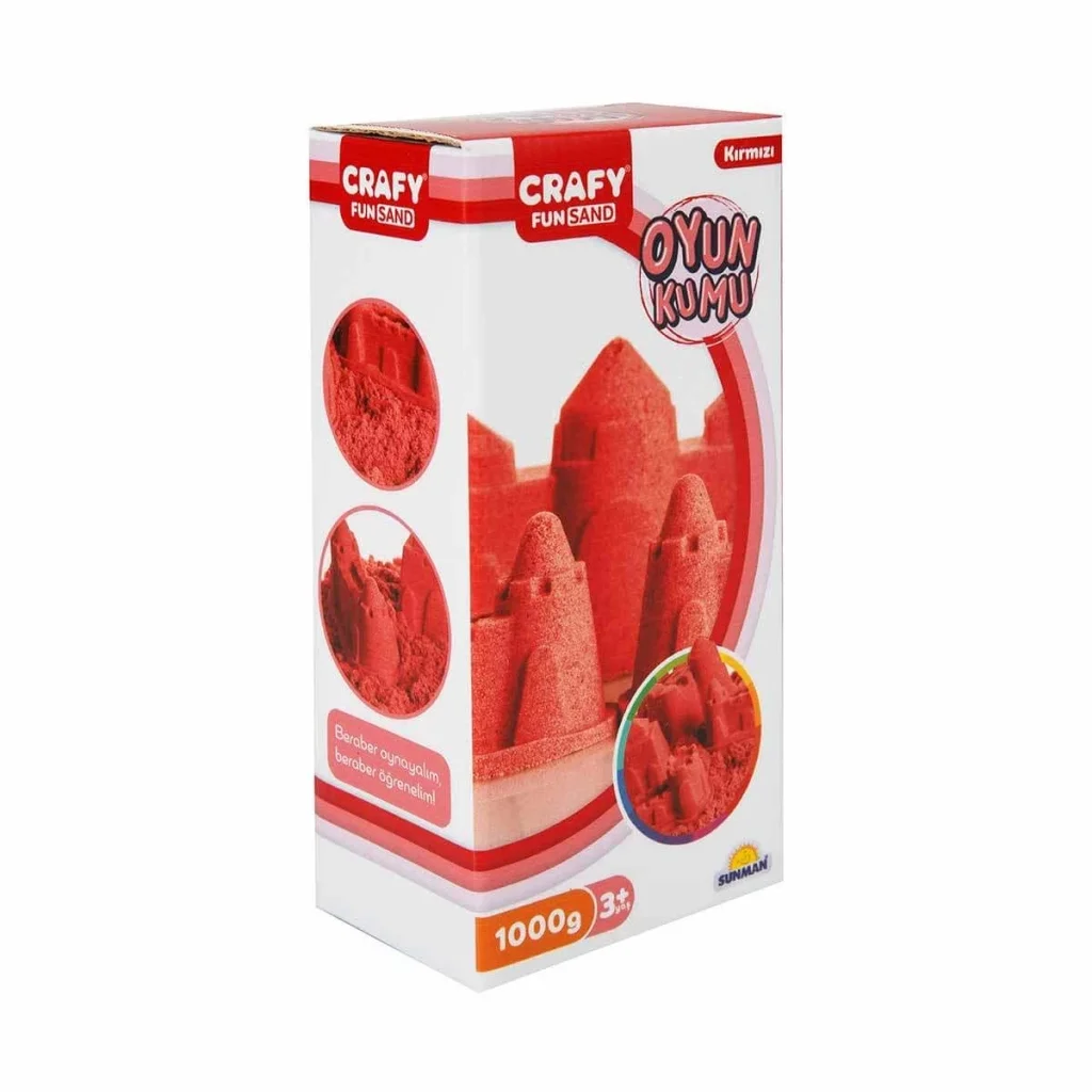 Fun Dough Kinetik Kum 1000 g Kırmızı Fiyatı, Yorumları ve Özellikleri