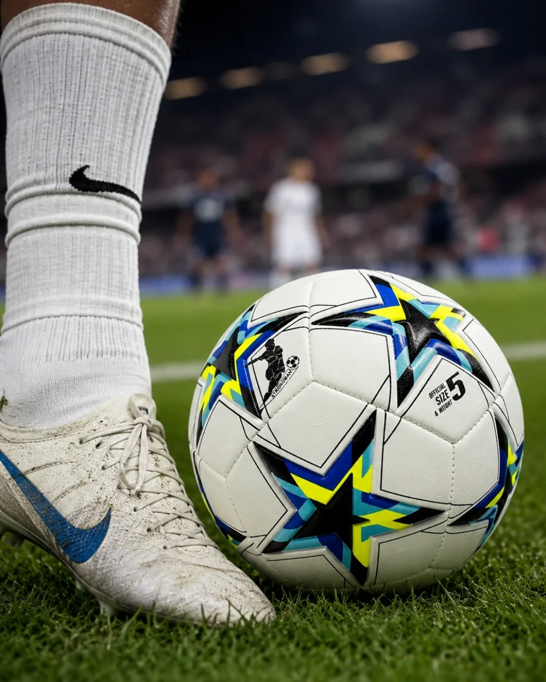 İthalat® Futbol Antrenman Topu Yüksek Dayanıklı Dikişli Kaymaz Yüzey Tasarımı