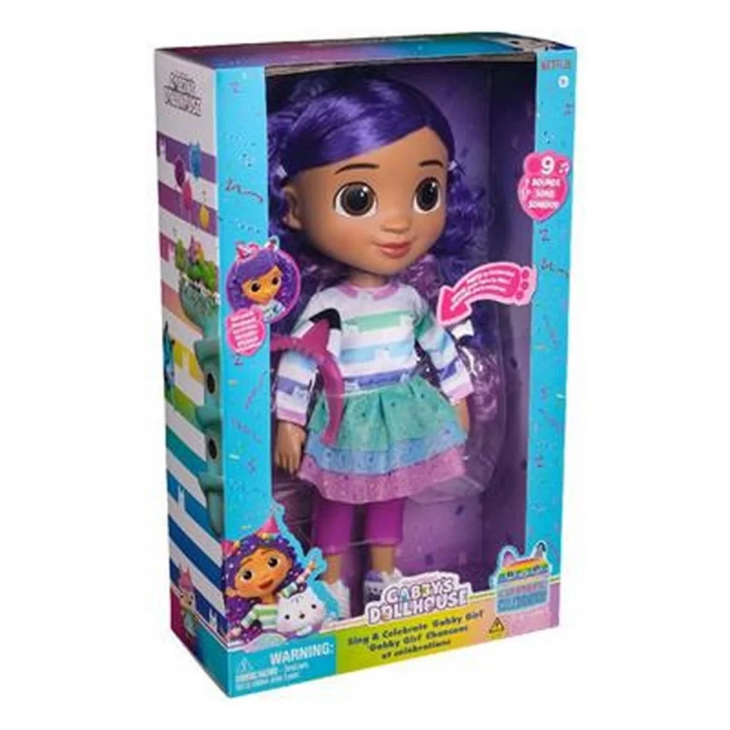 İthalat® Gabby's Doll House Sesli Bebek Figür 33 cm
