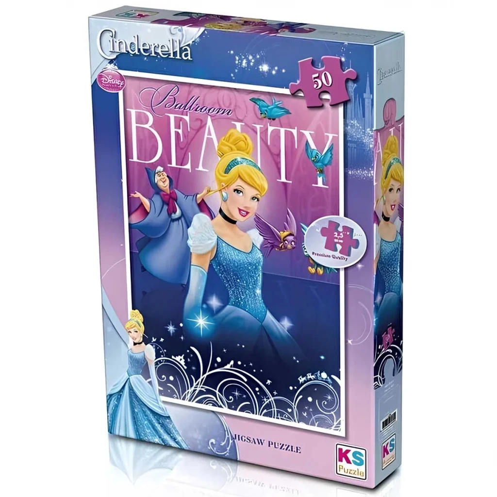 İthalat®  Games Cinderella 50 Parça Puzzle