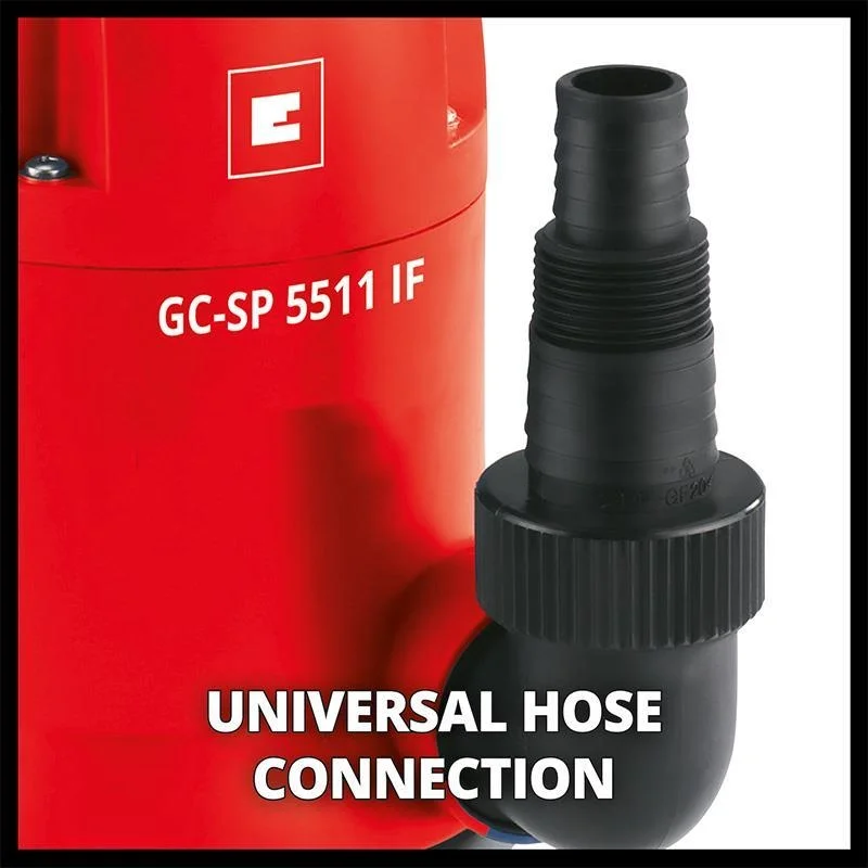 İthalat®  GC SP 5511 IF Temiz Su Dalgıç Pompa