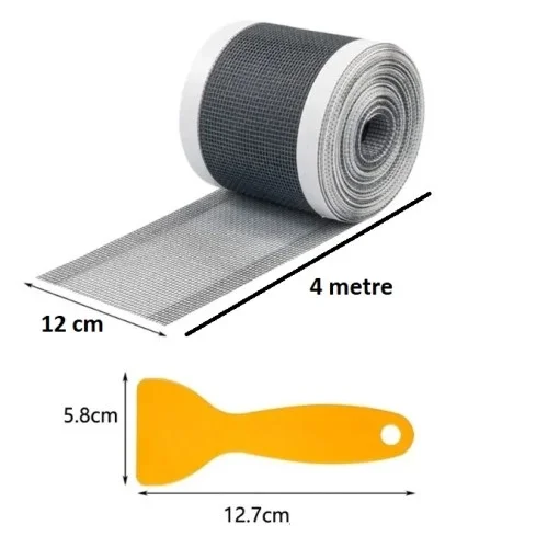 İthalat® Gider Süzgeci ve Sineklik Tamir Kiti 12 cm * 4 metre