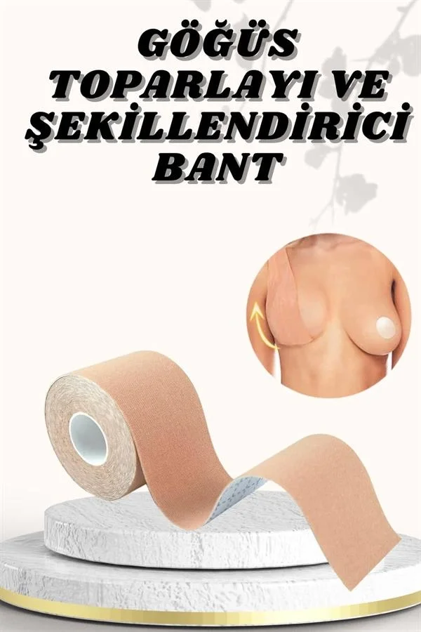 İthalat® Göğüs Bandı Toparlayıcı ve Şekillendirici Tere ve Suya Dayanıklı Esnek Yapılı Hassas Ciltlere Uygun