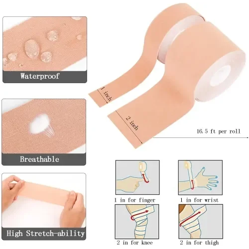 İthalat® Göğüs Dikleştirme Bandı S Beden 2.5 Cm.