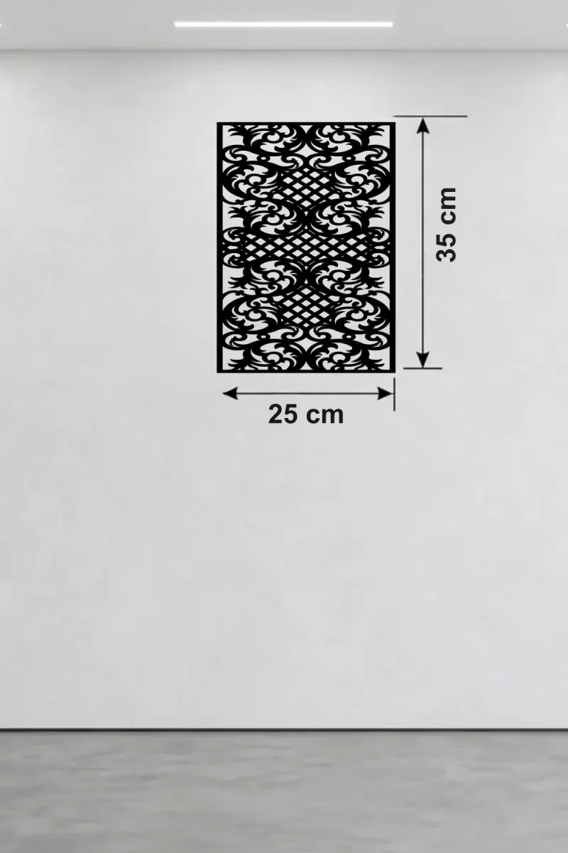 İthalat® Gotham Temalı Ahşap Duvar Saati - 25x35 cm Lazer Kesim Dekoratif Saat