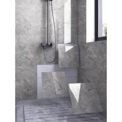 İthalat® Gri Mermer Desen Duvar Sticker (30x30)