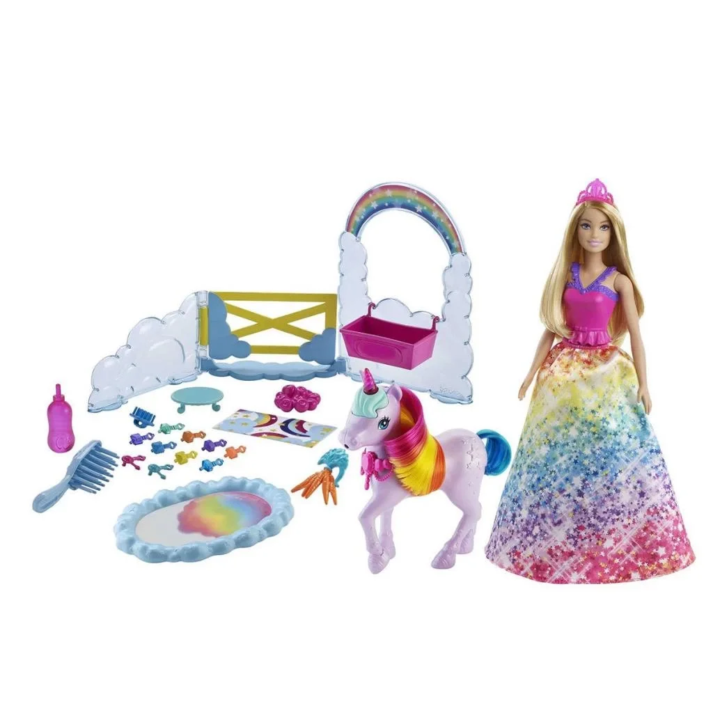 İthalat® GTG01 Bebek ve Tek Boynuzlu At,  Hayaller Ülkesi