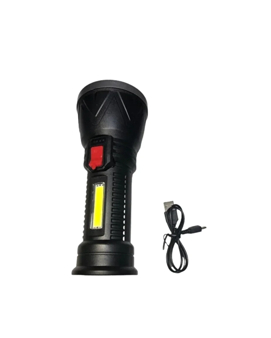 İthalat® Güçlü Şarjlı El Feneri 9 LED Uzun Menzil ve 4 Işık Modu