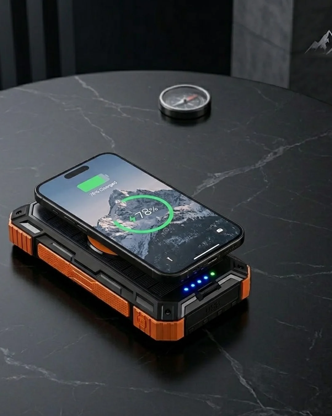 İthalat® GÜNEŞ ENERJİLİ 20.000 POWERBANK