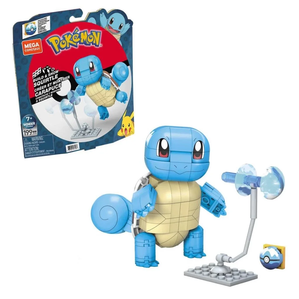 GYH00  Squirtle - Yap ve Oyna Figürler 199 parça +7 yaş Fiyatı, Yorumları ve Özellikleri