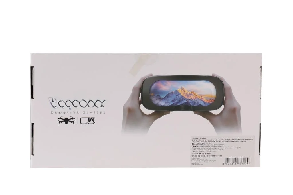 İthalat® H36 VR GÖZLÜKLÜ HD KAMERALI FIRÇASIZ MOTORLU DRON