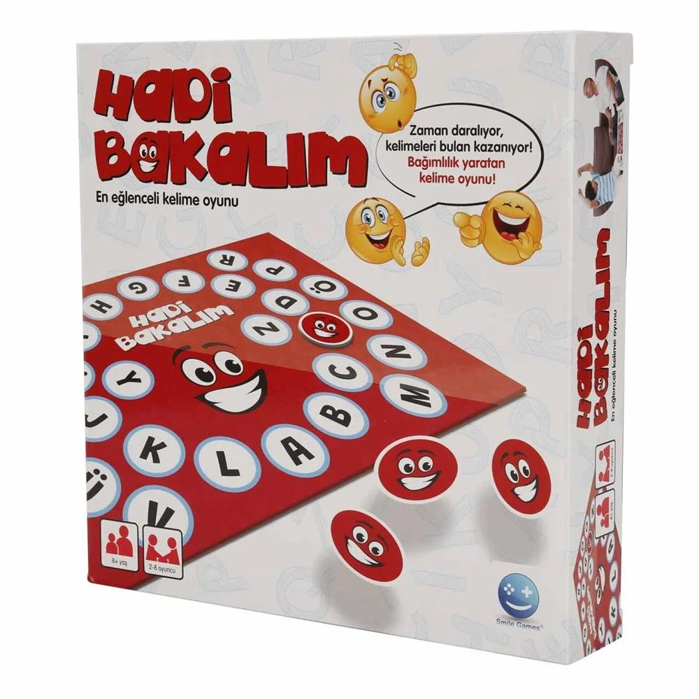 İthalat® HADİ BAKALIM KUTU OYUNU