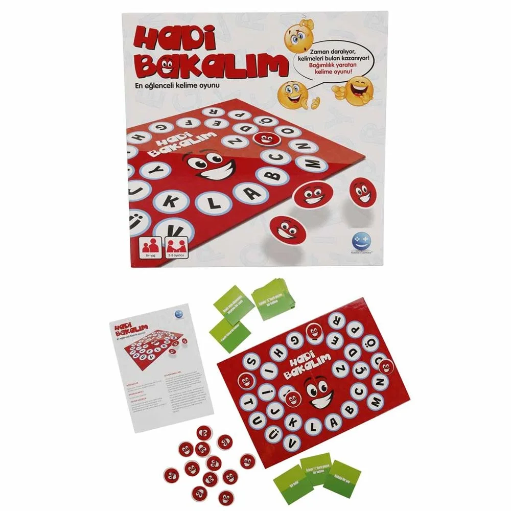 İthalat® HADİ BAKALIM KUTU OYUNU