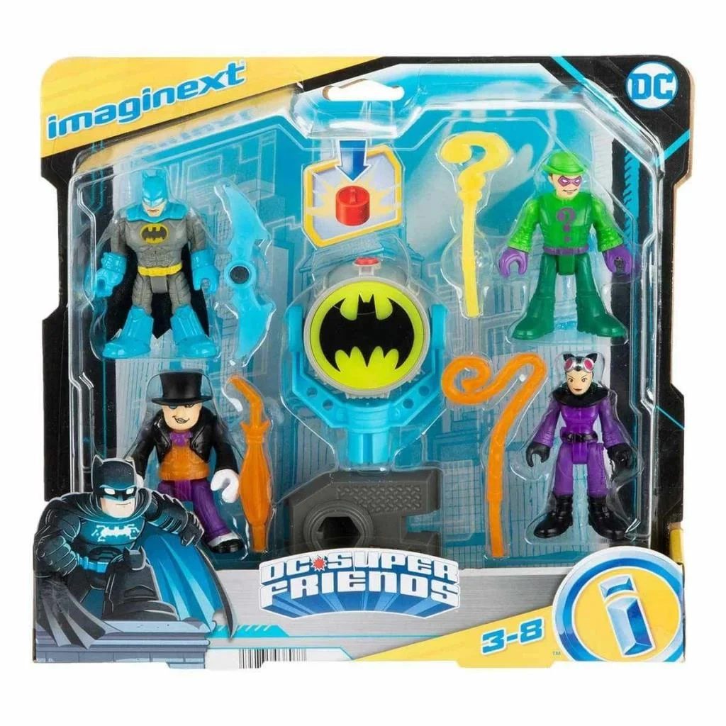 HFD47 Bat-Tech Bat-Signal Figür Seti,  Super Friends Fiyatı, Yorumları ve Özellikleri