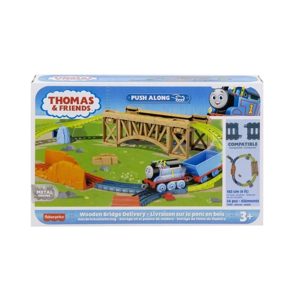 İthalat® HGY82 Thomas ve Arkadaşları - Tren Seti (Sür-Bırak)