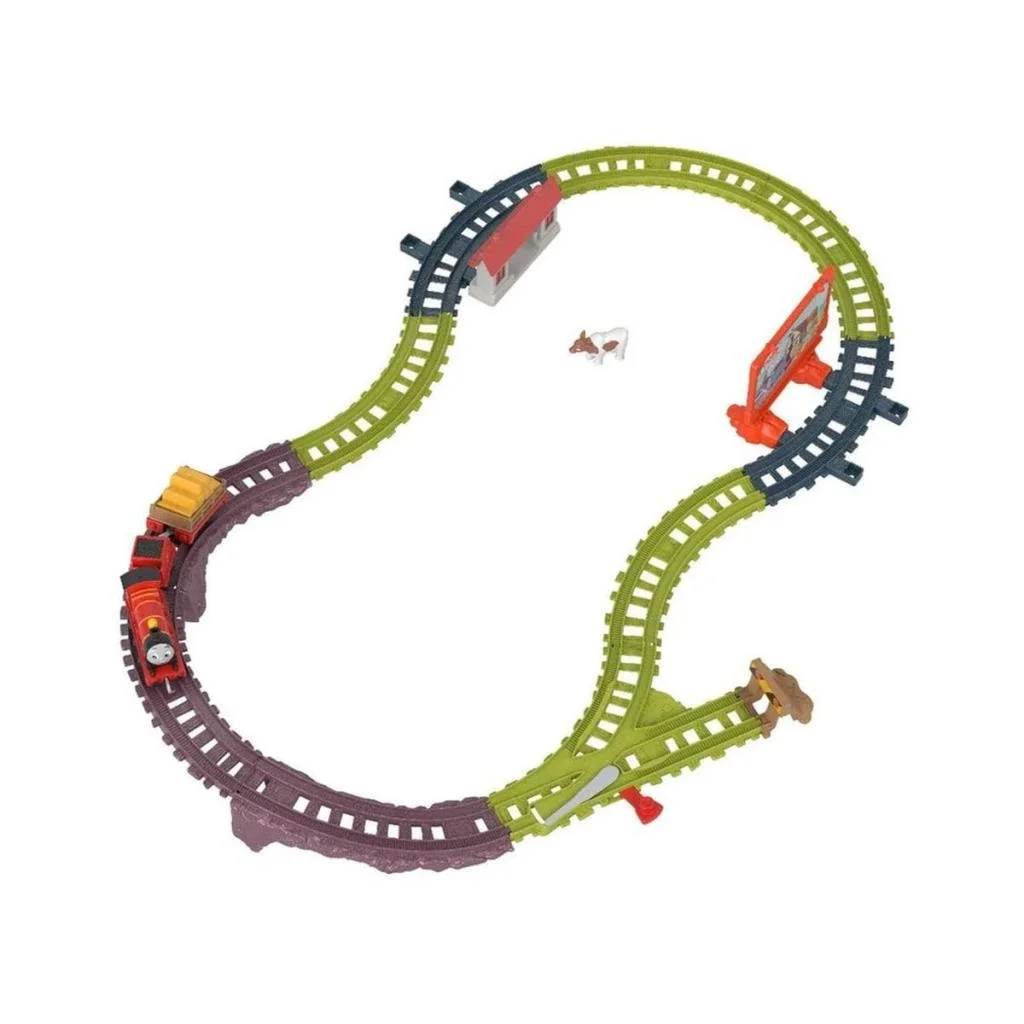 İthalat® HGY82 Thomas ve Arkadaşları - Tren Seti (Sür-Bırak)