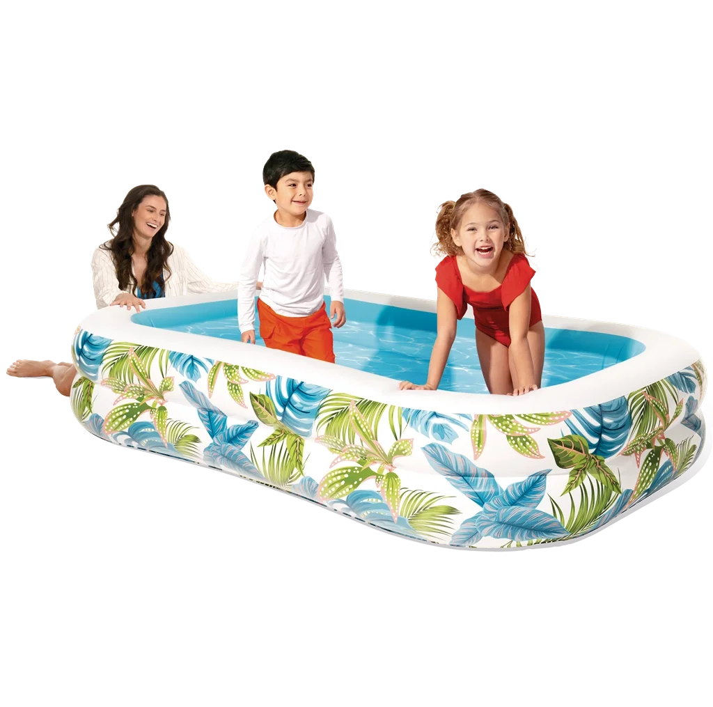 İthalat® IH57177 YAPRAK DESENLI TROPIK AILE