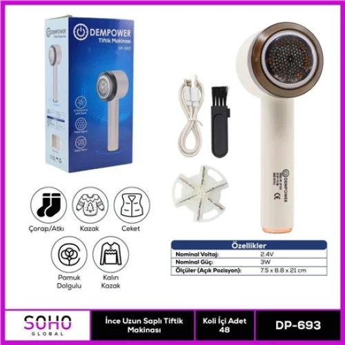 İthalat® İNCE UZUN SAPLI TİFTİK MAKİNESİ