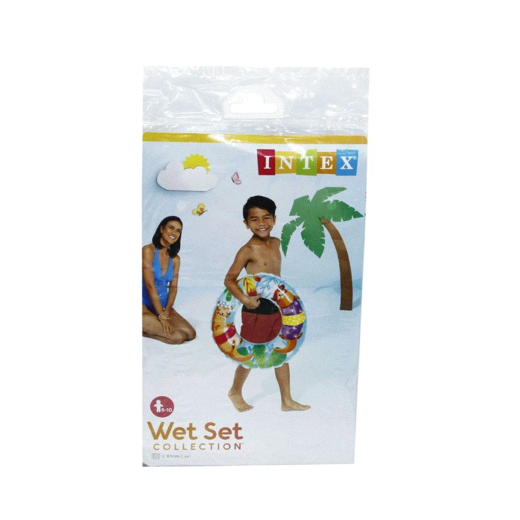 İthalat® IS59242 Şeffaf Baskılı Simit 61 cm - Vardem Oyuncak
