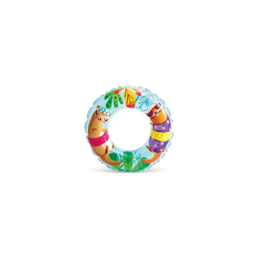 İthalat® IS59242 Şeffaf Baskılı Simit 61 cm - Vardem Oyuncak