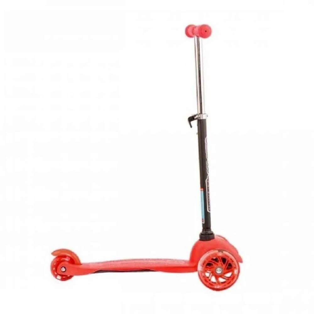İthalat® Işıklı Scooter Kırmızı
