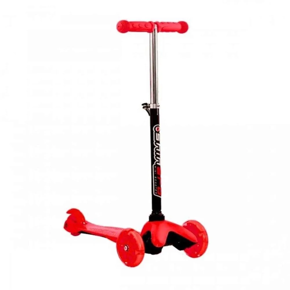 İthalat® Işıklı Scooter Kırmızı