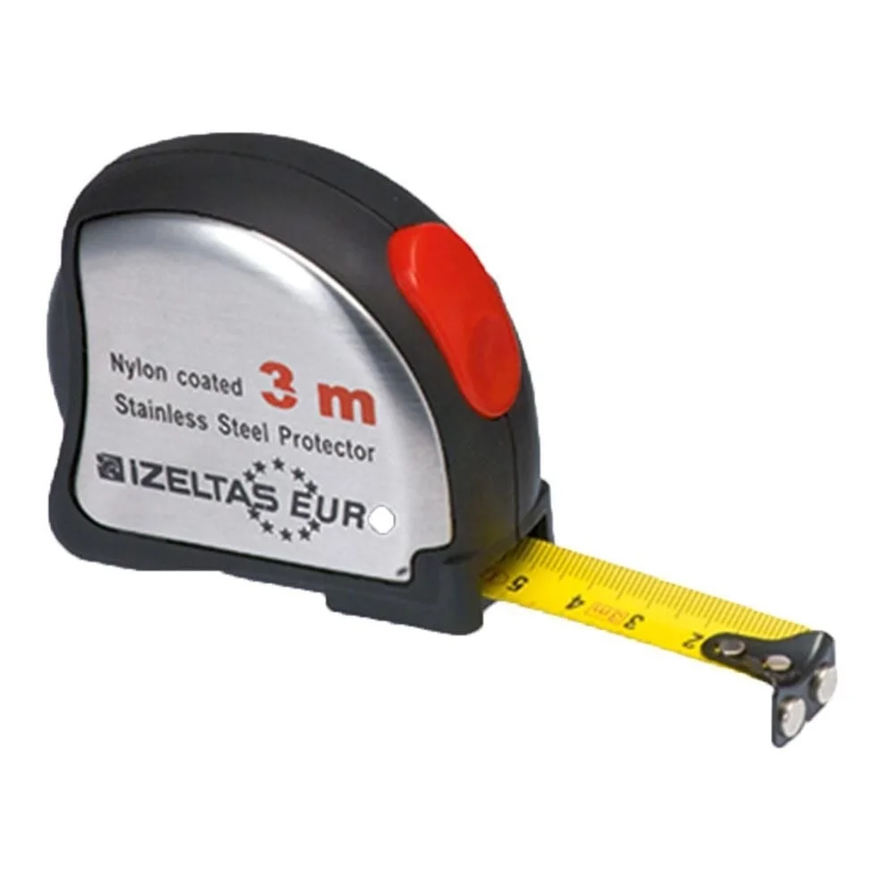 İthalat® İzeltaş Krom Şerit Metre 5 Metre