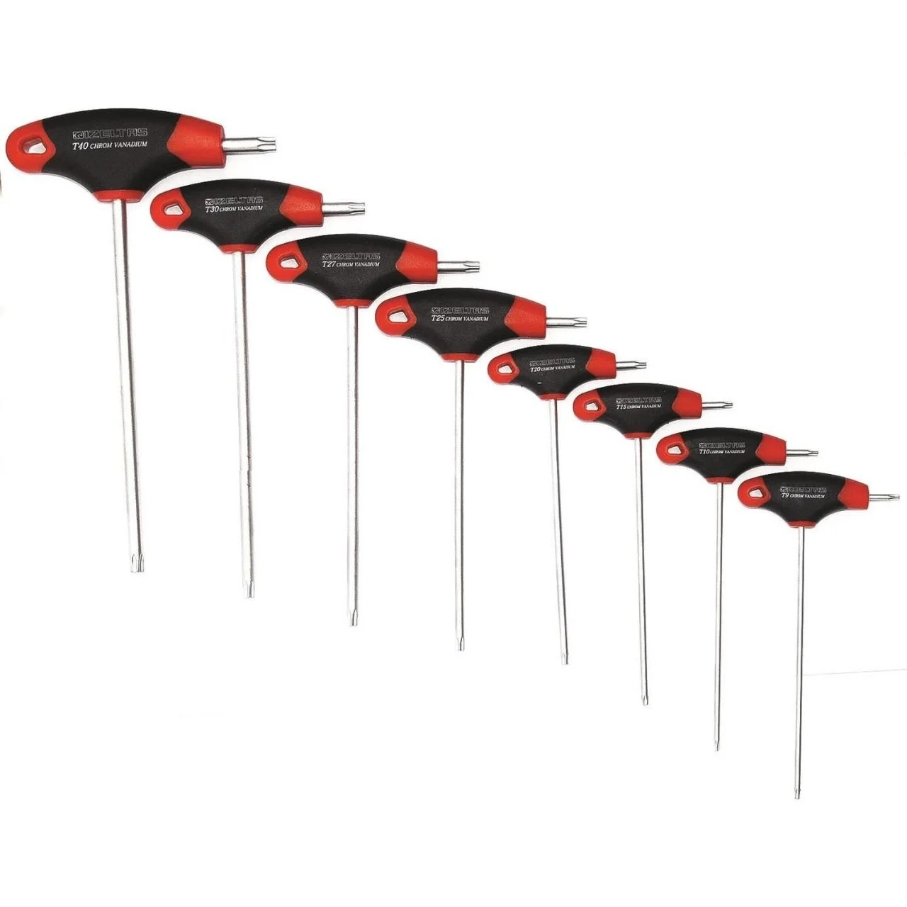 İthalat® İzeltaş T Tipi Torx Allen Anahtar Takımı 8 Parça İthalat® İzeltaş T Tipi Torx Allen Anahtar Takımı 8 Parça