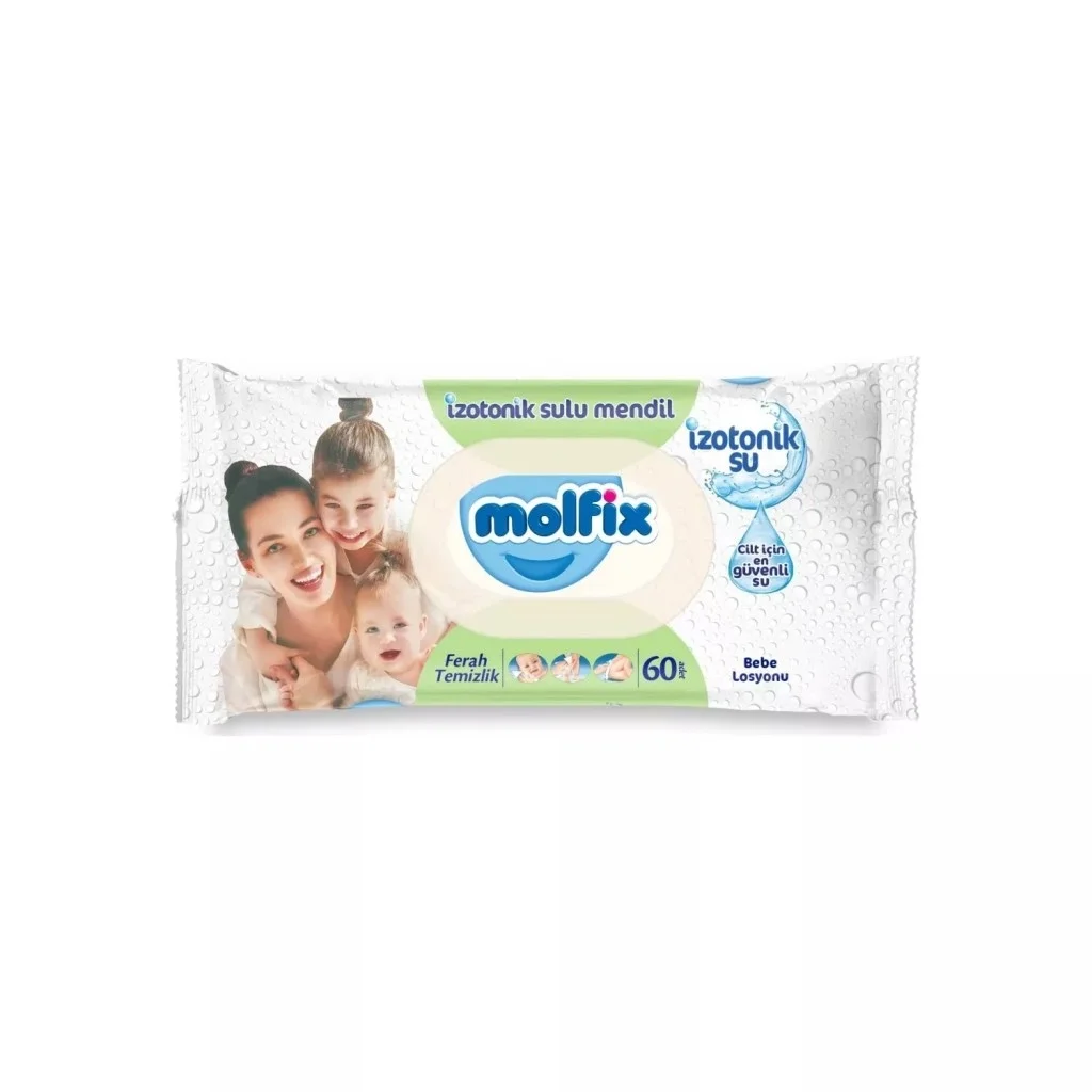 İthalat®   İzotonik Sulu Ferah Temizlik Islak Havlu Mendil 3'Lü 180 Yaprak