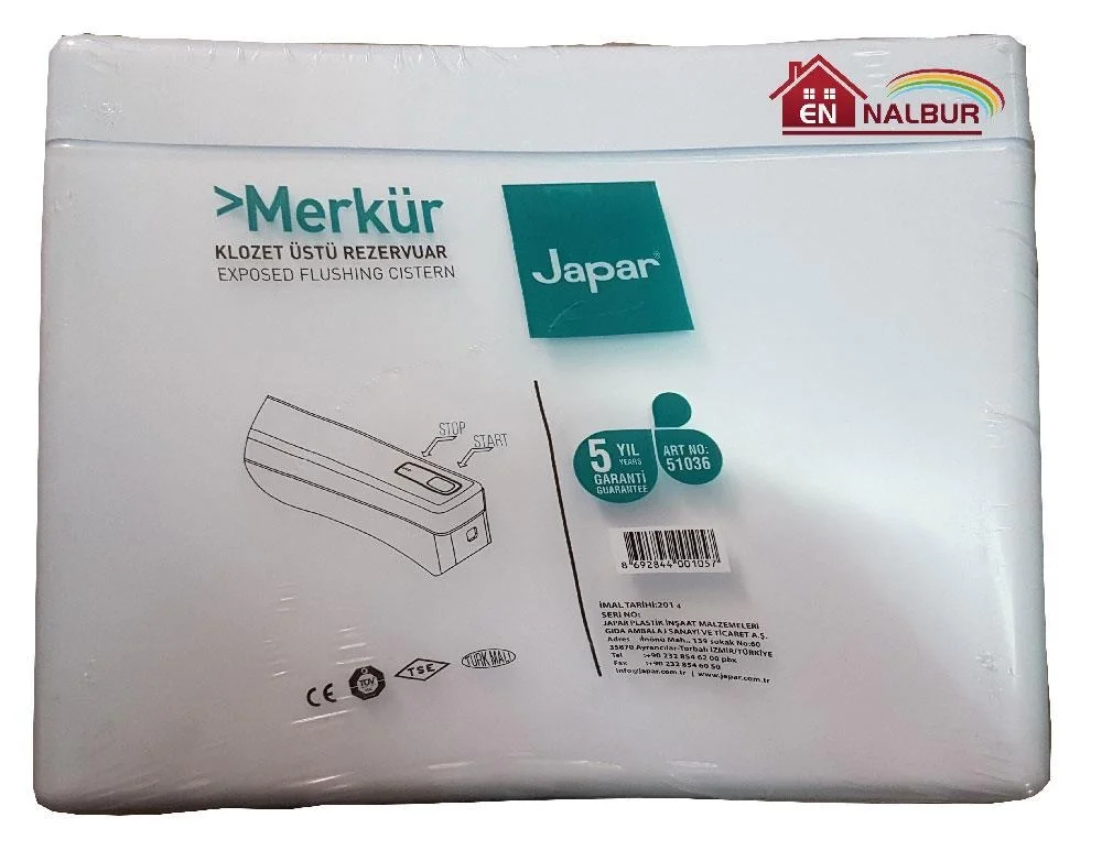 İthalat® Japar 51036 Merkür Basma Rezarvuar İthalat® Japar 51036 Merkür Basma Rezarvuar