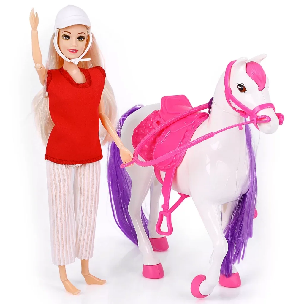 Jasmine Atlı Bebek Beyaz-Pembe Jasmine Atlı Bebek Beyaz-Pembe