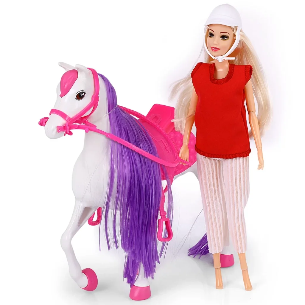 Jasmine Atlı Bebek Beyaz-Pembe Jasmine Atlı Bebek Beyaz-Pembe