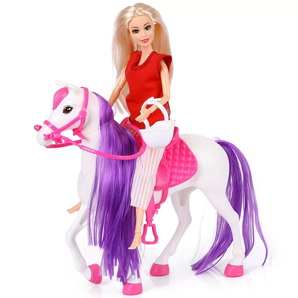 Jasmine Atlı Bebek Beyaz-Pembe Jasmine Atlı Bebek Beyaz-Pembe