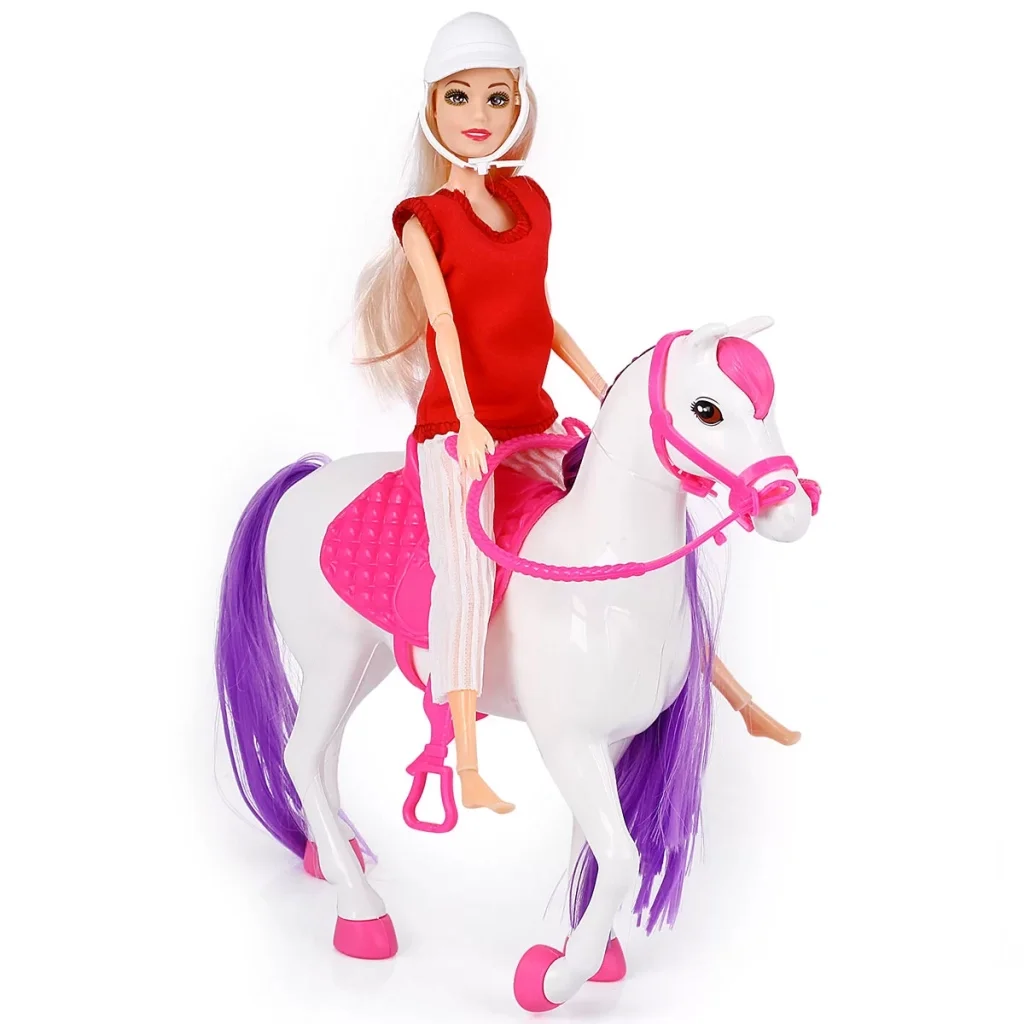 Jasmine Atlı Bebek Beyaz-Pembe Jasmine Atlı Bebek Beyaz-Pembe