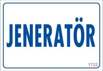 İthalat® Jeneratör Uyarı Levhası 17,5x25 KOD:1722 İthalat® Jeneratör Uyarı Levhası 17,5x25 KOD:1722