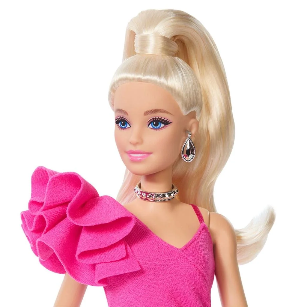 İthalat® JJN73 DELUXE STYLE - Pembe Parlak Elbise