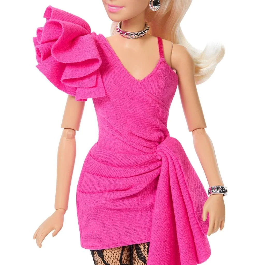 İthalat® JJN73 DELUXE STYLE - Pembe Parlak Elbise