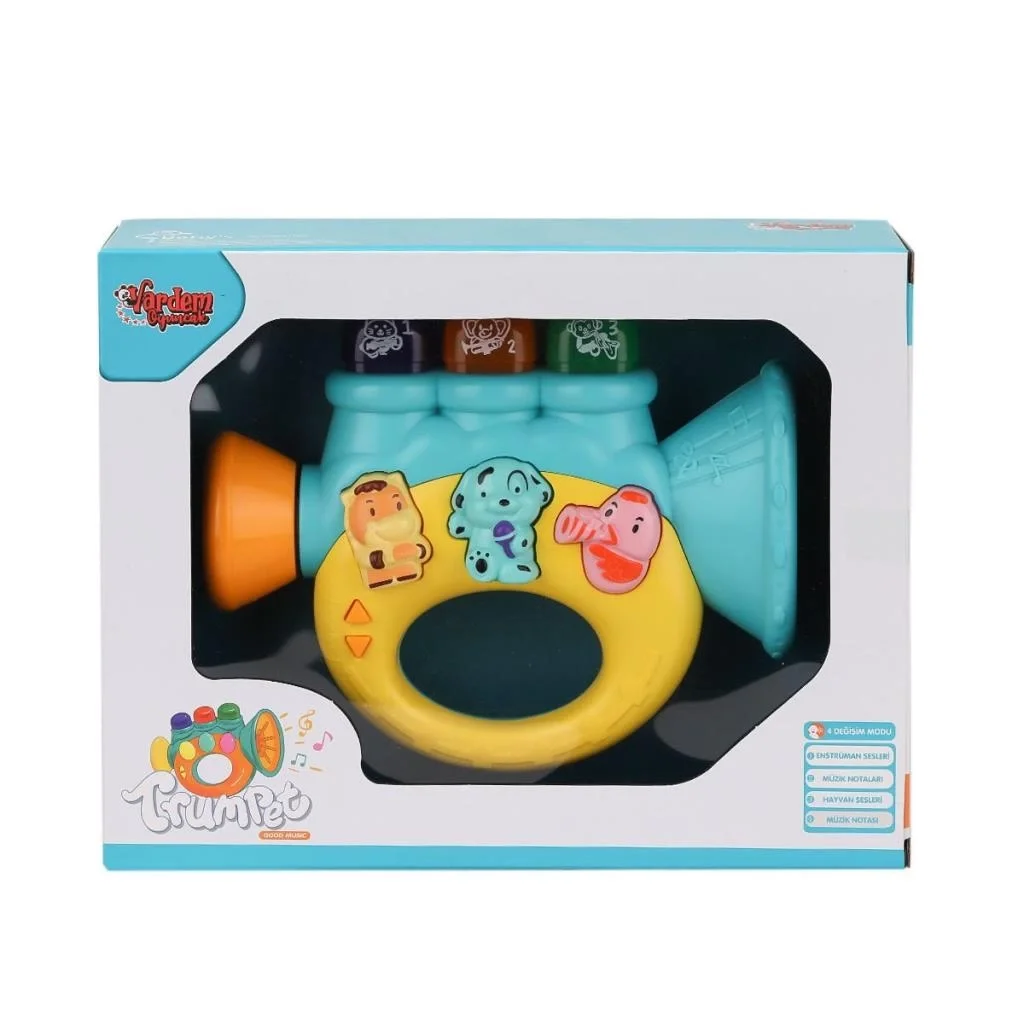 İthalat® JLG-855-37A Işıklı ve Müzikli Trompet Bebek Pianosu -Vardem Oyuncak Fiyatı, Yorumları ve Özellikleri