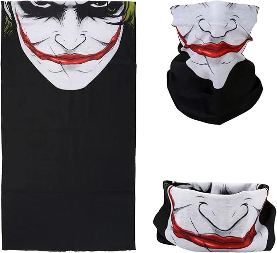 İthalat® Joker Desenli Çok Amaçlı Buff – Yüz, Boyun ve Bandana Maskesi 5 No İthalat® Joker Desenli Çok Amaçlı Buff – Yüz, Boyun ve Bandana Maskesi 5 No