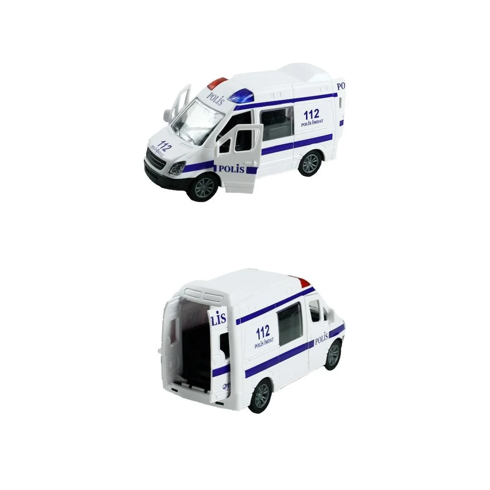 İthalat® JW567-023 SÜRTMELİ 1:32 İLK YARDIM ARACI