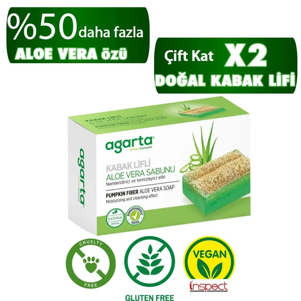 Kabak Lifli Aloe Vera Sabunu 125 Gr Fiyatı, Yorumları ve Özellikleri