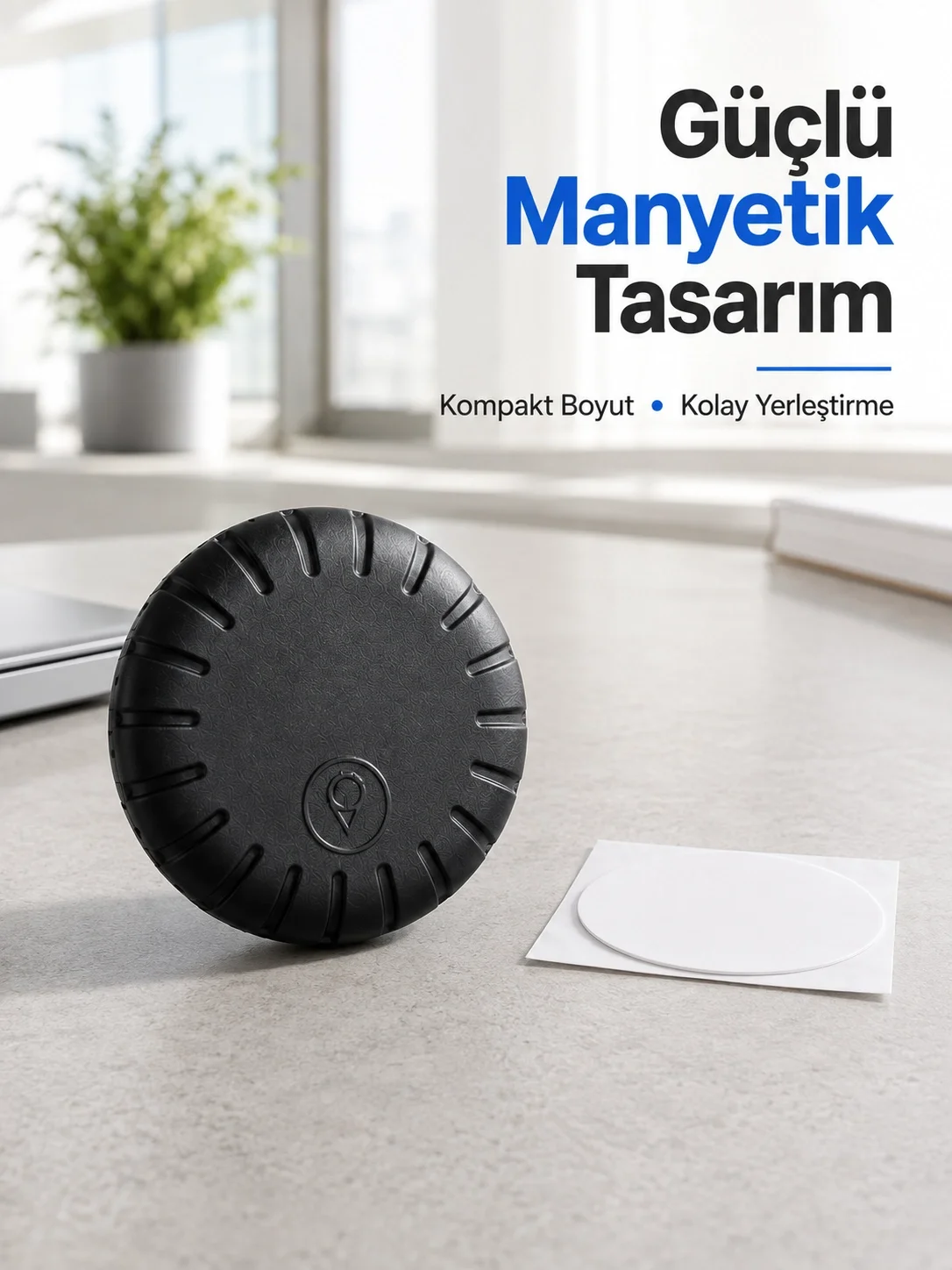 İthalat® Kablosuz Akıllı Konum Takip Cihazı Android ve iPhone Uyumlu Mini GPS Bulucu