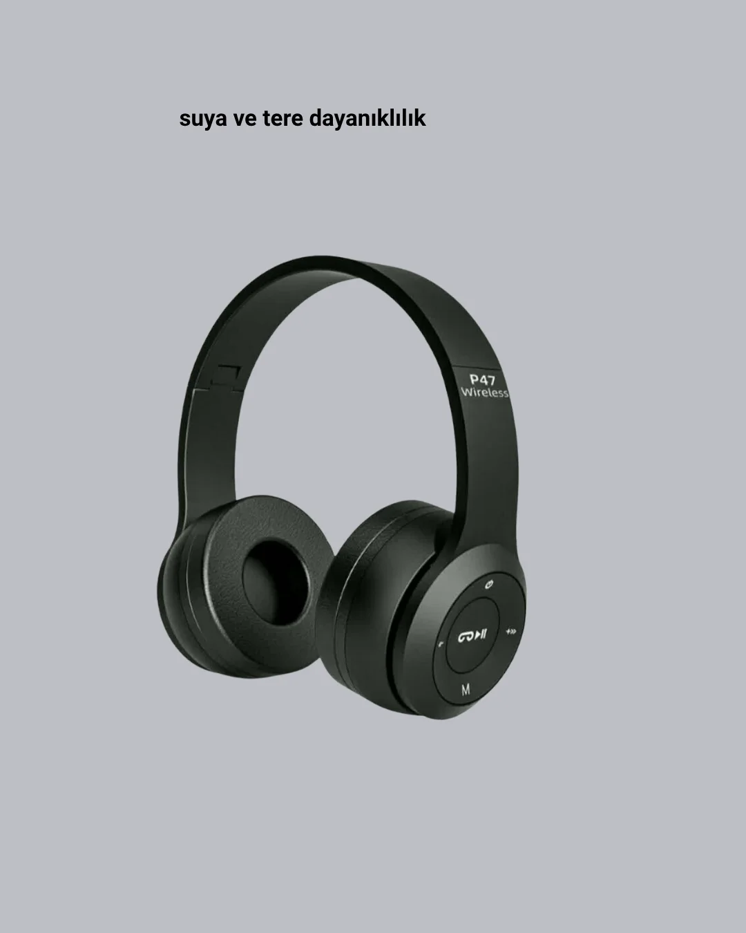İthalat® Kablosuz Bluetooth Kulaklık – Suya Dayanıklı ve Uzun Ömürlü Kullanım