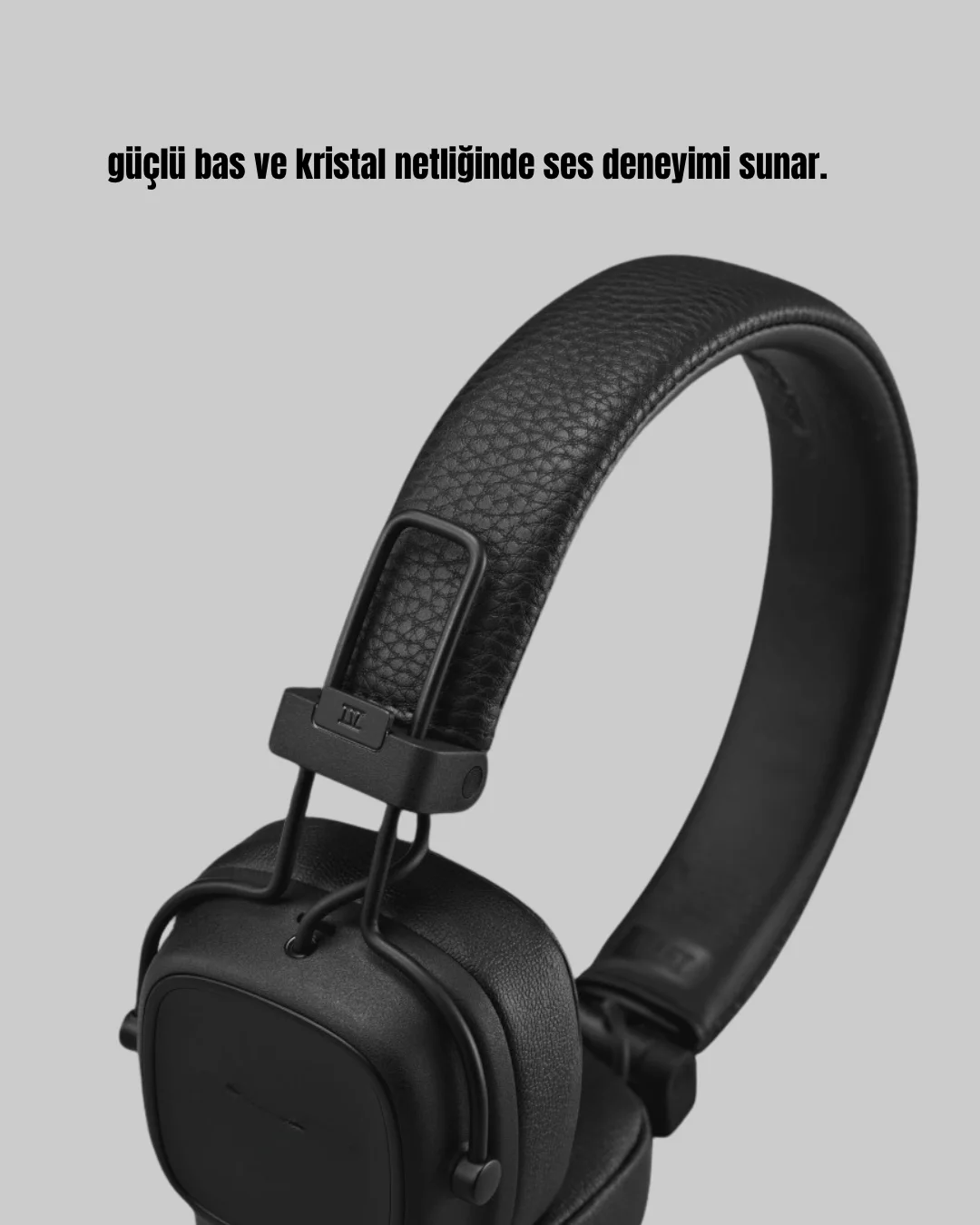 İthalat® Kablosuz Kulak Üstü Bluetooth Kulaklık Güçlü Bas ve Katlanabilir Tasarım