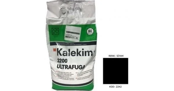 İthalat® Kalekim Ultra Fuga 2242 Siyah 5 Kg