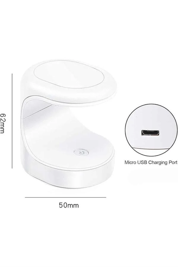 İthalat® Kalıcı Oje Kurutucu Mini UV Işınlı Taşınabilir Hızlı ve Pratik Oje Kurutucu