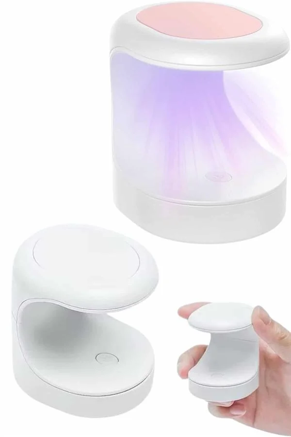 İthalat® Kalıcı Oje Kurutucu Mini UV Işınlı Taşınabilir Hızlı ve Pratik Oje Kurutucu
