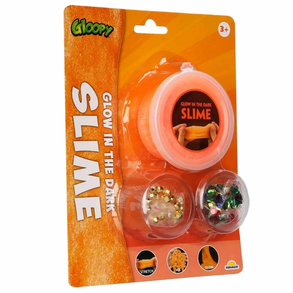Karanlıkta Parlayan Turuncu Slime Karanlıkta Parlayan Turuncu Slime