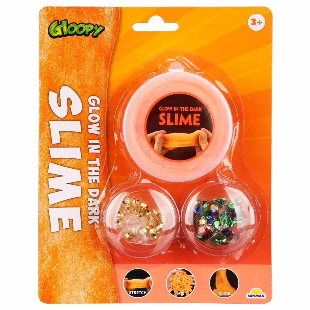 Karanlıkta Parlayan Turuncu Slime Karanlıkta Parlayan Turuncu Slime